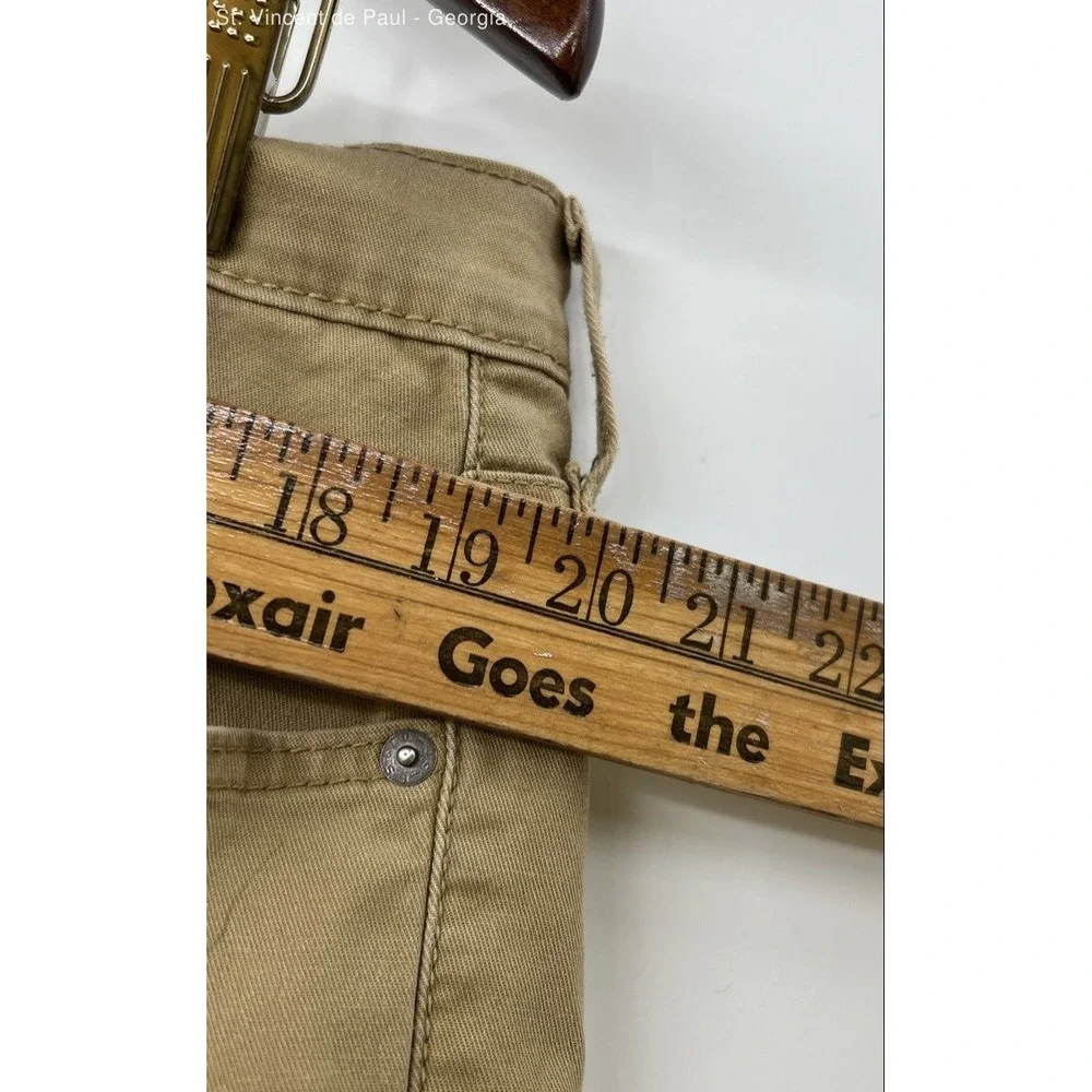 Levi's 511 Tapered Fit Pants Men's 38x30 Brown Casual